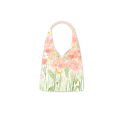 Ilustración Bolso de lona Bolso bandolera tipo cubo