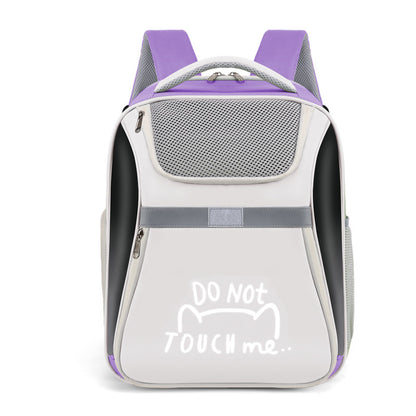 Bolsa para mascotas al aire libre que se puede expandir, mochila para gatos portátil