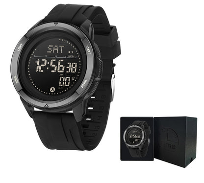 Reloj electrónico deportivo multifuncional para exteriores e impermeable para hombre.