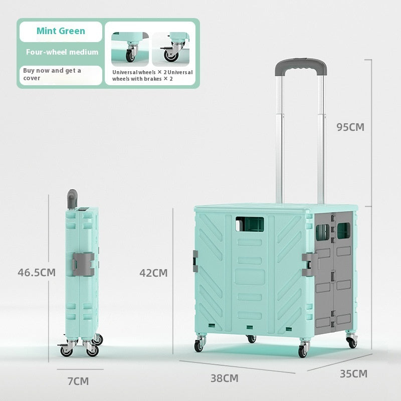 Shopping Luggage Trolley Express Trolley Foldable Shopping