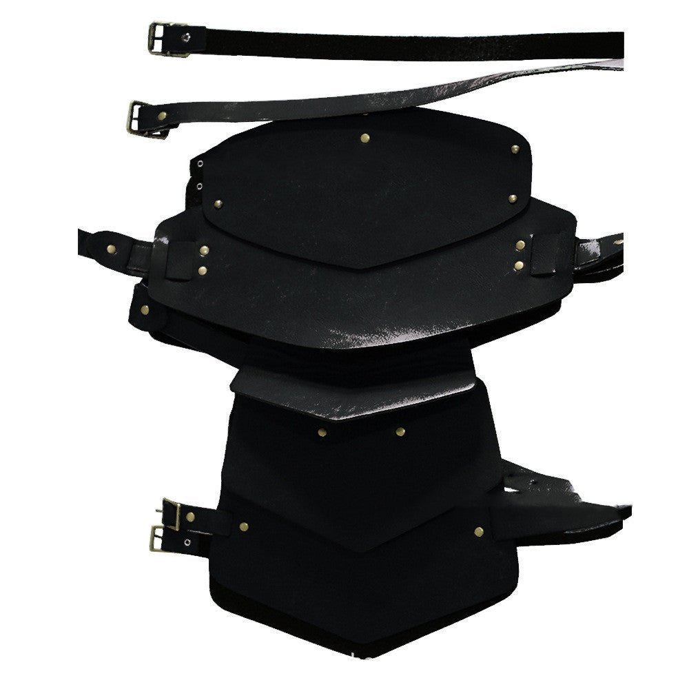 Men's Leather Bondage Jackets Multiple Straps Binding Bras - BAGMODA