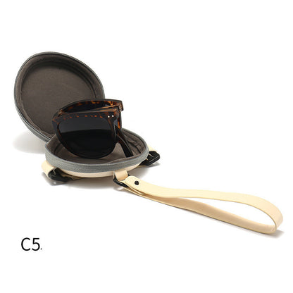 Trendige faltbare Sonnenbrille für Damen TR polarisierte faltbare Sonnenbrille