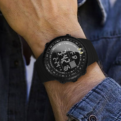 Reloj electrónico multifuncional impermeable para exteriores para hombre