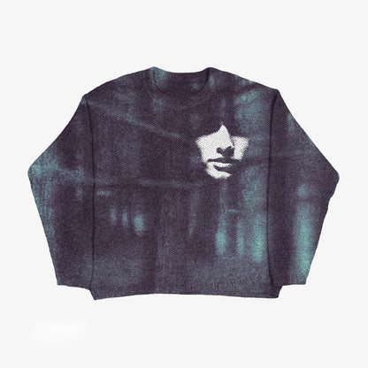Nuevo suéter de mujer para otoño e invierno, jersey de punto.