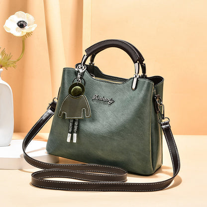 Einfache Retro Kleine Handtasche Damen