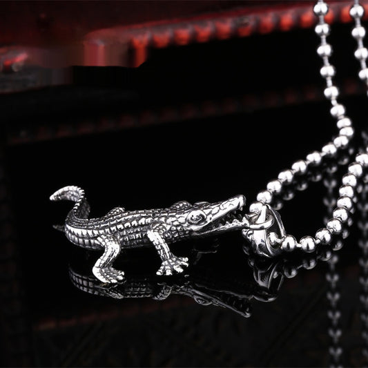 Animal Ornament Titanium Steel Pendant For Men