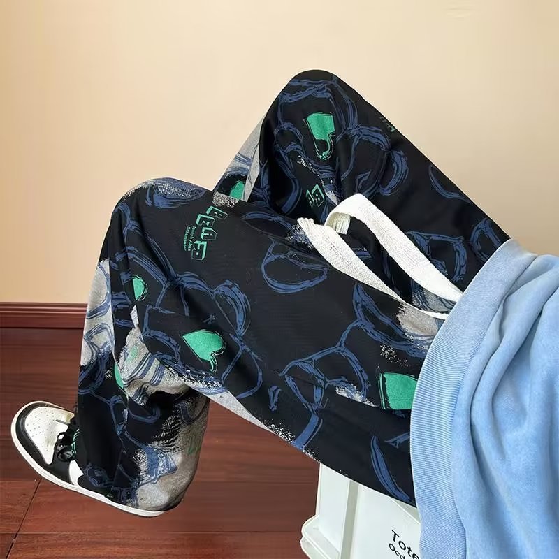 Fashion Personalized Casual Pants Trousers Men - BAGMODA