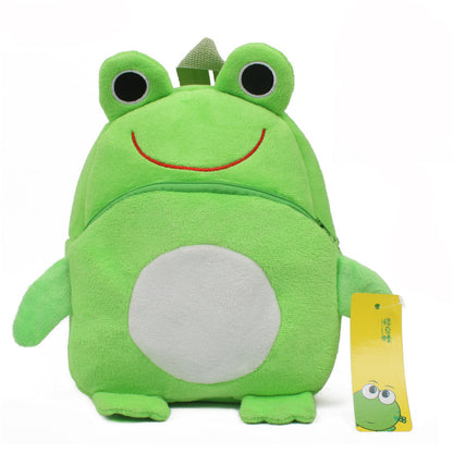 Niedliche kleine Schultasche aus Plüsch für die Früherziehung