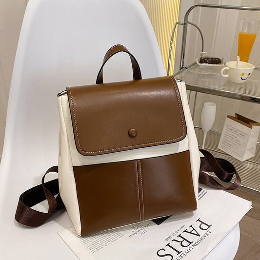 Textured Casual Backpack