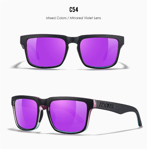 Men And Women Dazzling Color Polarized Sunglasses