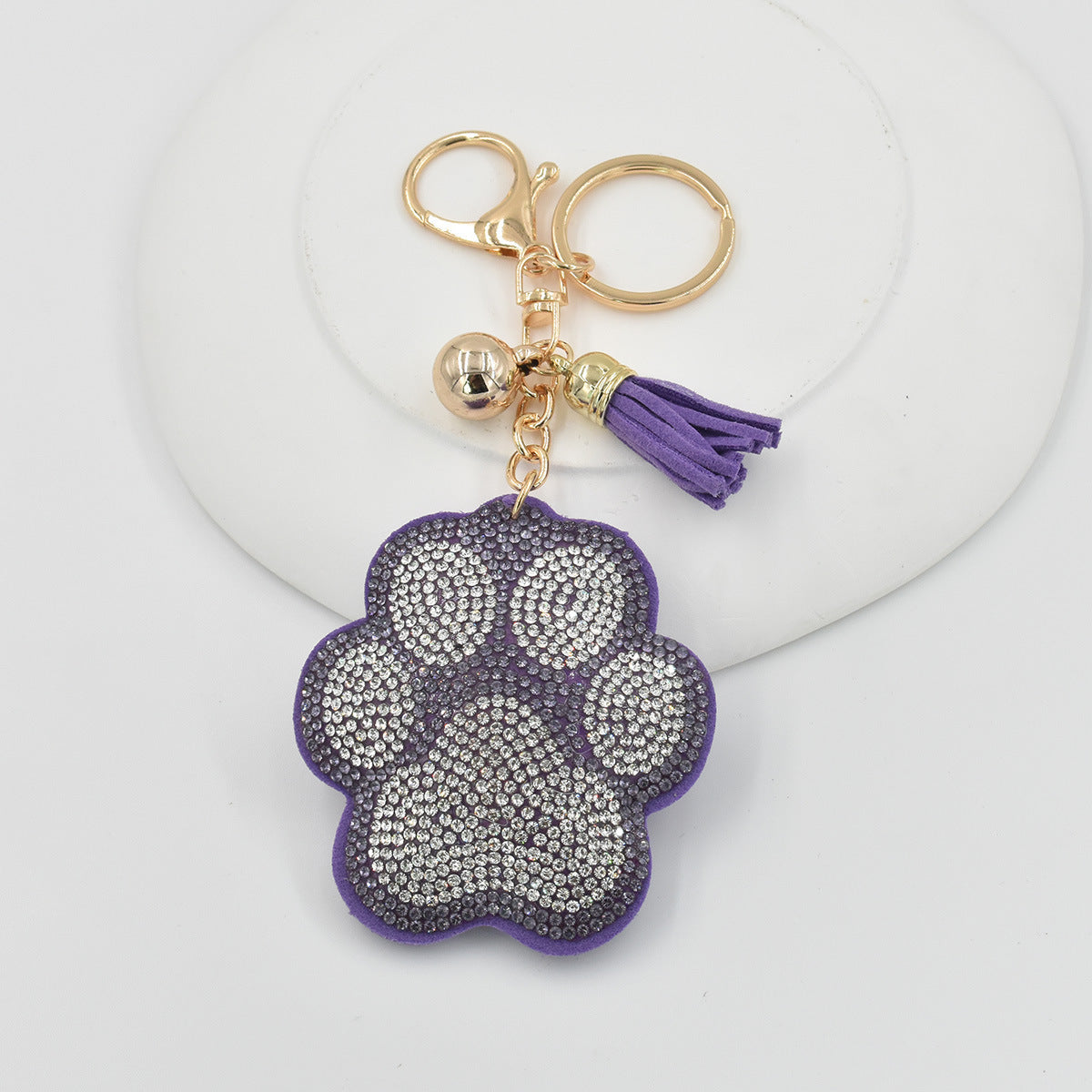 Girls' Keychain Rhinestone Bag Pendant