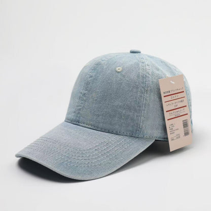 Denim Baseball Cap Herren Sonnenhut mit breiter Krempe