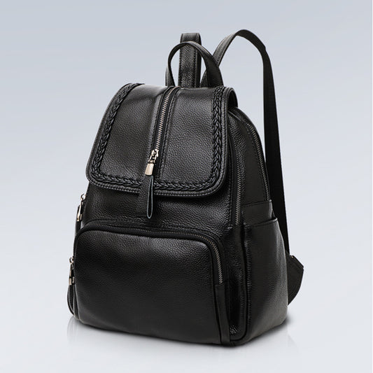 Street Trend Leder Damen Rucksack