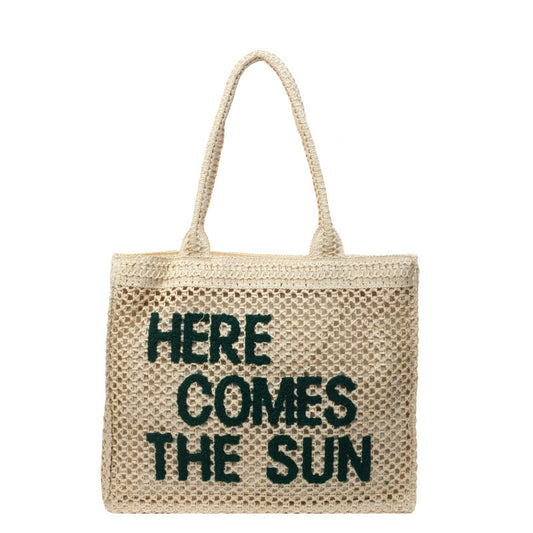 Weaving Hollow Tote Bag