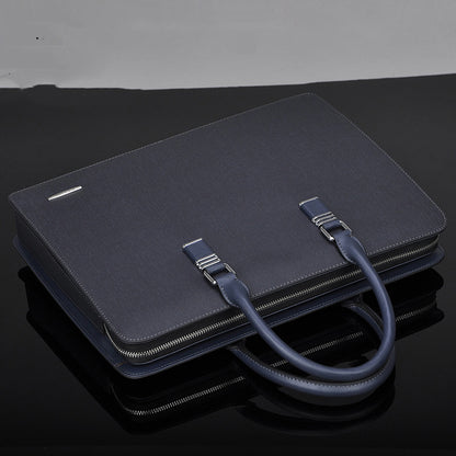 Maletín de negocios con cerradura de combinación y múltiples compartimentos para hombre