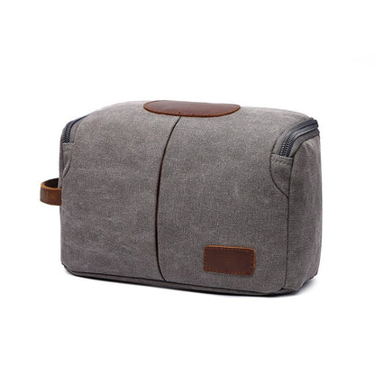 Bolsa de maquillaje portátil y versátil para viajes